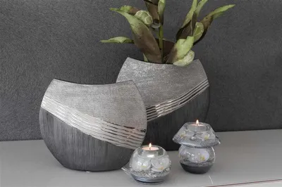 Produktbild von Gilde Keramik Ovale Vase Bridgetown 43215