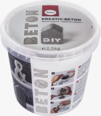 Immagine prodotto di Calcestruzzo creativo di Rayher, secchio da 2,5 kg