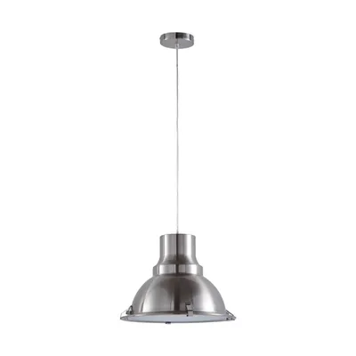 Produktbild von Lindby Pendellampe Letty, Ø 39 cm, nickelfarben, Metall, E27