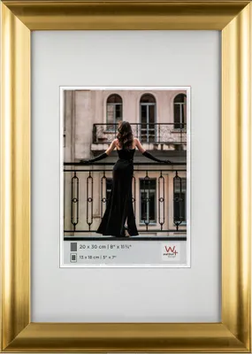 Produktbild von Walther, JL030G, Venice Designrahmen 020X030 cm GOLD