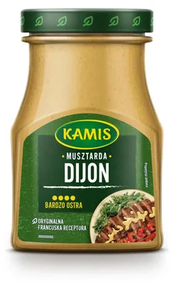 Obrázek produktu pro Musztarda Dijon Kamis 180 g