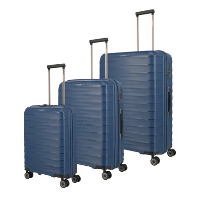 Image de Valise à roulettes Travelite MOOBY 4 roues, grande/moyenne, bleu marine