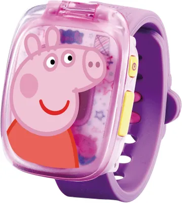 Image de Horloge éducative Vtech Peppas rose