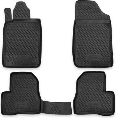 Produktbild von ELEMENT Gummi-Fußmatten 3D für PEUGEOT 206, 1998-2009, 4 tlg.