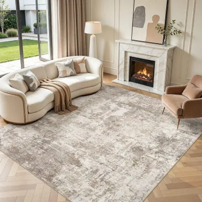 Immagine prodotto di Tappeto moderno lavabile per soggiorno, 220x240 cm
