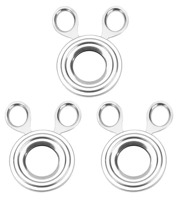 Produktbild von Eierschneider aus Edelstahl – Einfacher Eierschalenentferner – Unverzichtbares Küchengerät zum Schneiden von Eierschalen und Trennen des Eigelbs