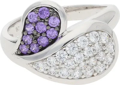 Produktbild von JuwelmaLux Ring 925/000 Sterling Silber mit synth Zirkonia JL30-07-2492 56