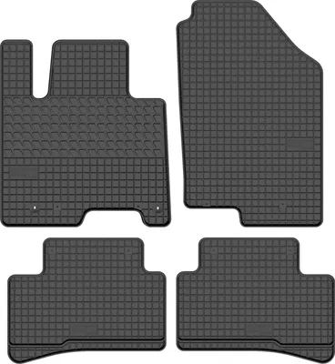 Produktbild von Gummi-Fußmatten für Hyundai / Kia Tucson IV / Sportage V 2020- (SUV) – 4-tlg, Schwarz, passgenau