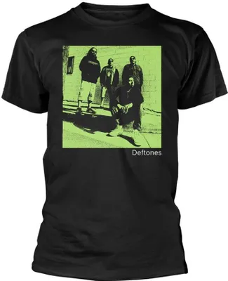 Produktbild von Deftones - T-Shirt für Herren/Damen Uni PH1194 (S) (Schwarz/Grün)