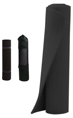 Productafbeelding van Extra Dikke Yogamat 15 mm met Draagriem