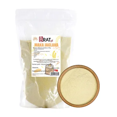 Zdjęcie produktu dla Mąka jaglana 1kg Brat.pl