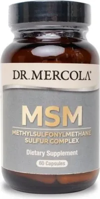 Produktbild von MSM Schwefelkomplex 60 Kapseln DR. MERCOLA