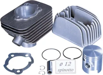 Zdjęcie produktu dla Zestaw cylindrów Polini żeliwo szare sport 70cc 12mm sworzeń tłokowy do Piaggio Ciao