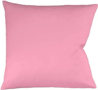 Produktbild von fleuresse Mako Satin Kissenbezug Colours Uni 80x80 cm Pink