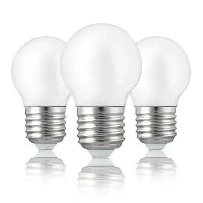 Produktbild von 3er Set LED Glühbirne Birne Leuchtmittel E27 Lampe Warmweiß 2700 K, 2,5 W matt
