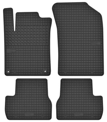Produktbild von Gummimatten Fußmatten Schwarz für Citroen DS3 2009-2016 Set 4-tlg