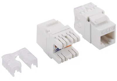 Produktbild von LogiLink Keystone Modul Kat. 6 Klasse E ungeschirmt LSA werkzeuglose Montage