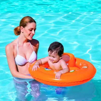 Produktbild von Bestway 91101, Schwimmring, Vinyl, Orange