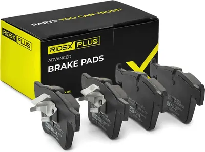 Produktbild von RIDEX PLUS Bremsbeläge Satz Vorne Bremsklötze für BMW 3 Touring (E91) 402B0510P