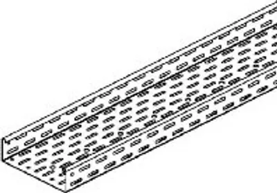 Produktbild von Kabelrinne sendzimirverzinkt - Kabeldose 60x300mm