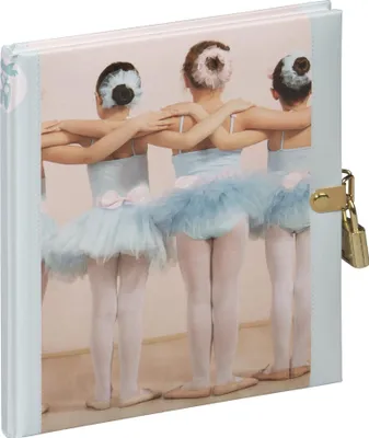 Produktbild von PAGNA Tagebuch "Tanzmäuse" 128 Blatt mit Schloss
