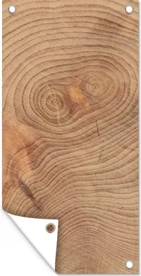 Obrázek produktu pro MuchoWow® Zahradní plakáty - Pozadí konstrukce z dřevěných prken - 200x100 cm - Zahradní dekorace