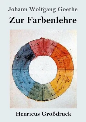 Obrázek produktu pro Zur Farbenlehre (Großdruck)