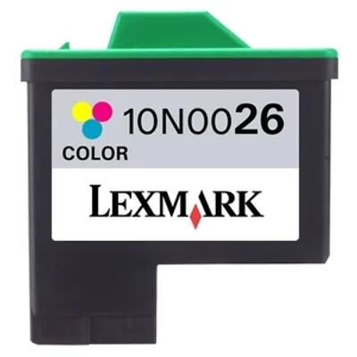 Produktbild von Lexmark #26 Color Print Cartridge, Cyan, Magenta, Gelb, Tinte auf Pigmentbasis