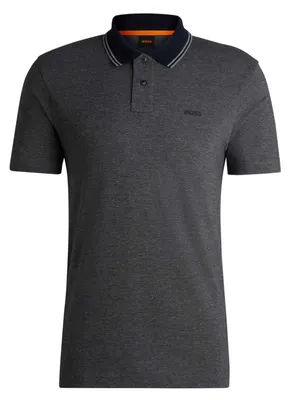 Produktbild von Boss - "Peoxfordnew" Poloshirt für Herren, kurzärmlig GT18684 (M) (Dunkelblau)