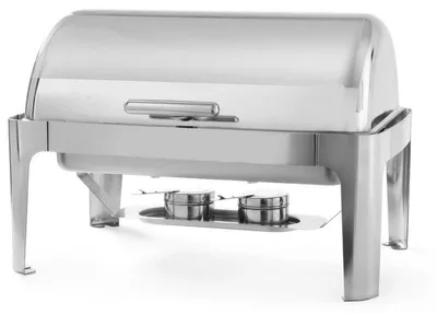Image de Réchauffeur de nourriture – Plat chauffant – Réchauffeur de buffet – 9 litres – Couvercle rabattable à 180°