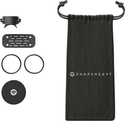 Produktbild von Shapeheart Universal Magnetic Telefonhalterung Schwarz  Schwarz One Size