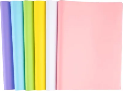 Imagen del producto de Papel de seda de colores, 60 hojas, 50 x 37 cm, para envoltorios de regalos