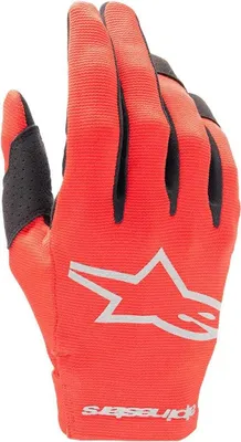 Productafbeelding van Alpinestars Radar offroad-handschoenen, rood, maat L / korte model, voor heren, rood, maat L