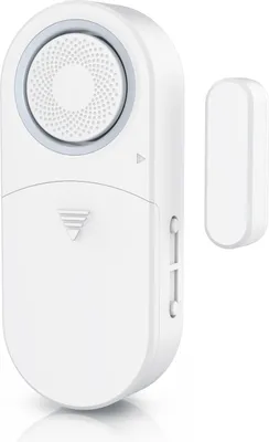 Produktbild von BEARWARE Fensteralarm / Türalarm, 120 dB lauter Signalton, Alarmsensor Fensteröffnungsmelder (für Tür & Fenster, Einbruchschutz, mit Batterien, Alarmanlage)
