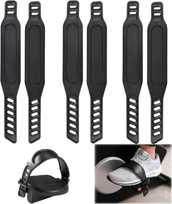 Produktbild von Pedalriemen für Heimtrainer, Gummi - 3 Paar