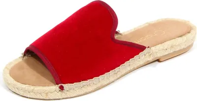 Immagine prodotto di H3330 ciabatta donna MYCHALOM MARIETA woman velvet slippers red