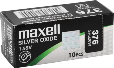 Produktbild von MAXELL Knopfzellen, 0% Quecksilber, VE 10 Stk 301 - 399