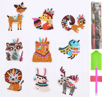 Image de DIAMOND 5D Kit de broderie CHILDREN'S PUNCHES