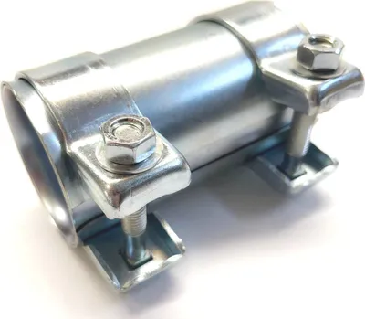 Produktbild von Rohrschelle Auspuff Verbinder für Ø 63,5 mm-Rohre 125mm lang Schelle