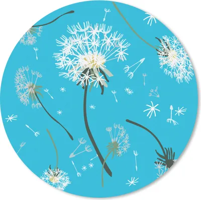 Produktbild von MuchoWow® Mauspad Mousepad Design - Pflanze - Löwenzahn 50x50 cm - Mousepads - Maus Mat - Pad - Mausunterlage - Vinyl