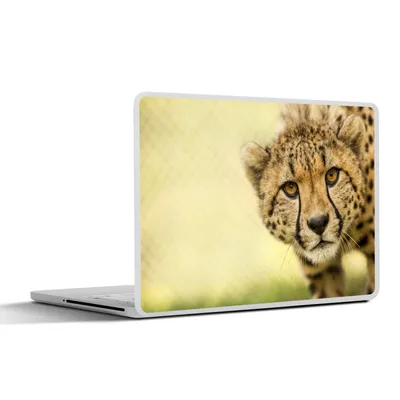 Produktbild von MuchoWow® Laptop Aufkleber Sticker Cover Leopard - Gepard - Tier 30x21 cm - Sticker für Laptop - Selbstklebend