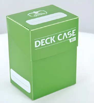 Produktbild von Ultimate Guard Deck Case 80+ Standardgröße Grün