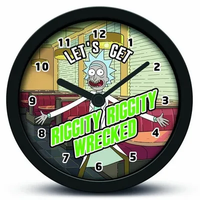 Image de RICK & MORTY - Wrecked - Tischuhr 16cm
