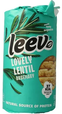 Productafbeelding van Leev Lovely Lentil Cakes Rosemary (117 gr)