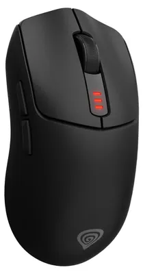 Zdjęcie produktu dla GENESIS Zircon 500, Dla praworęcznych, Optyczny, RF Wireless + Bluetooth + USB Type-C, 10000 DPI, 4600 fps, Czarny