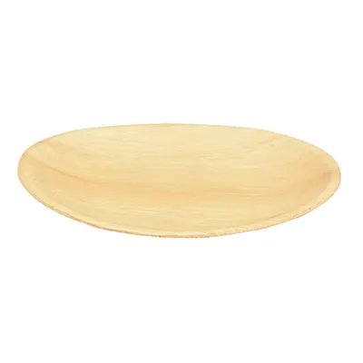 Produktbild von Papstar PAP85503, Teller, Rund, Palmengewächse, Holz, Einfarbig, 23 cm