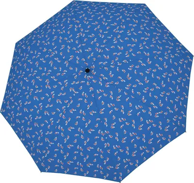 Produktbild von doppler Taschenregenschirm Regenschirm Fiber Magic Koi blau