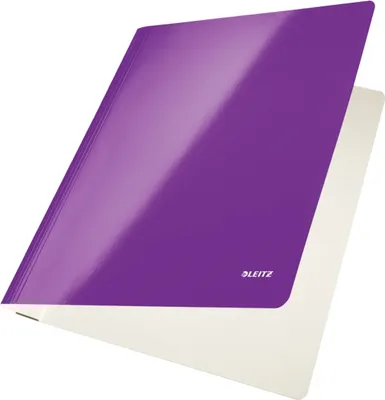 Immagine prodotto di LEITZ WOW raccoglitore a fogli mobili, DIN A4, cartone, viola
