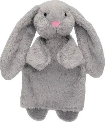Produktbild von Handpuppe Kaninchen Usacek, Hase grau