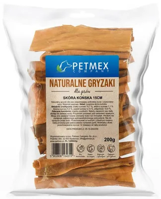 Zdjęcie produktu dla PETMEX przysmak dla psa Skóra Końska 200g